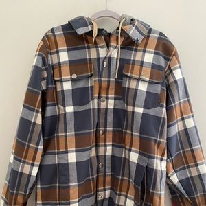 Button ski/snowboarding jacket